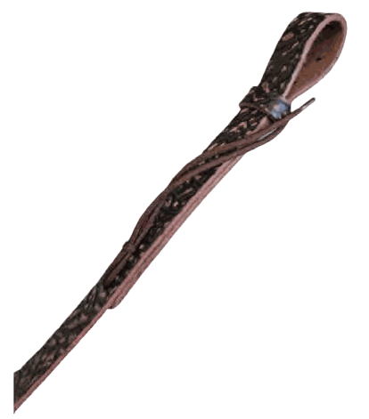 Buffalo Print Leather Sling with Thumbhole, image 4