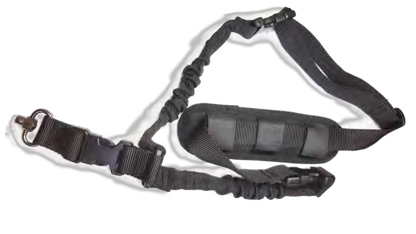 Single Point Padded Bungee Sling with Swivel