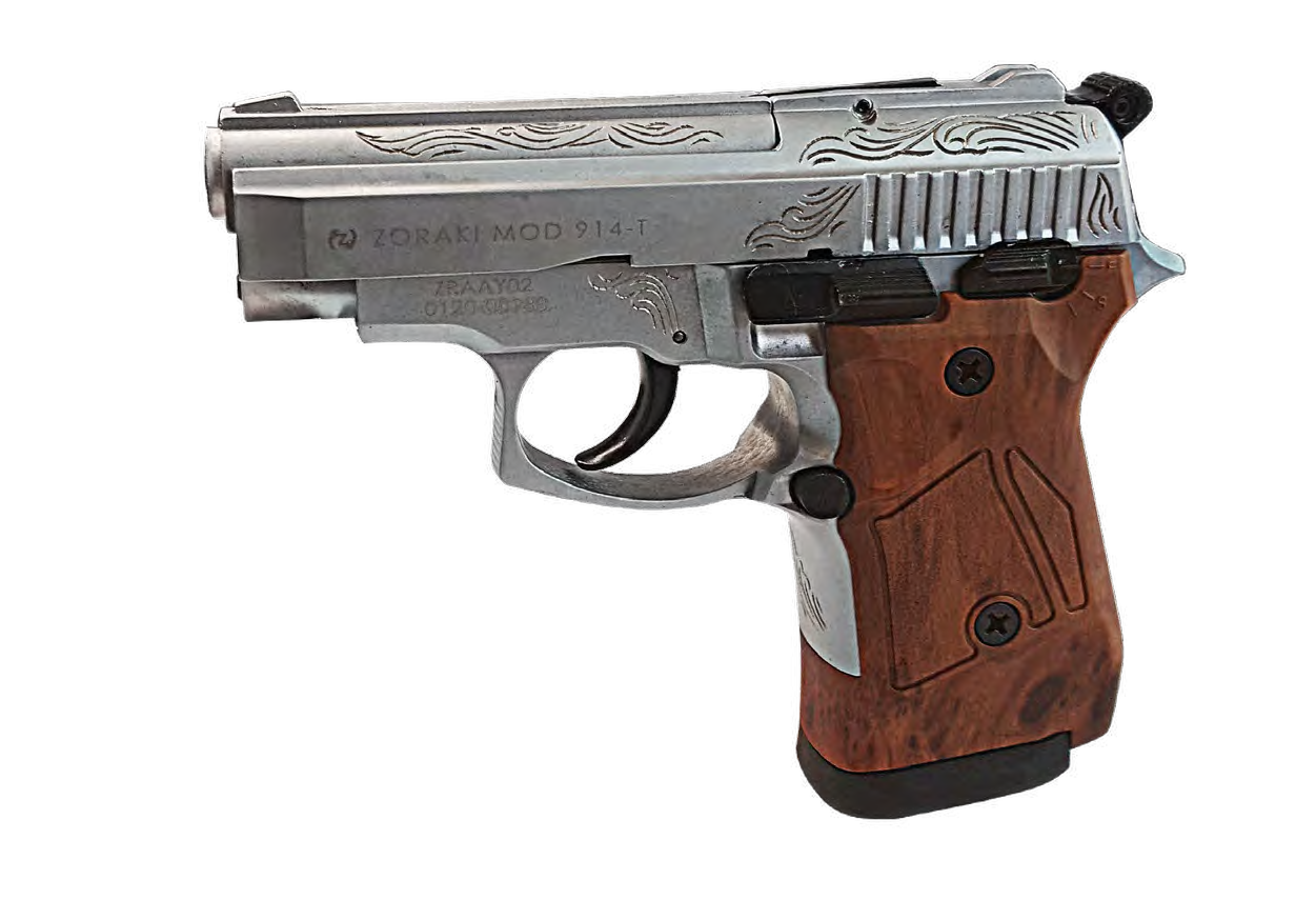 Zoraki 914-T Gas and Signal Blank Pistol