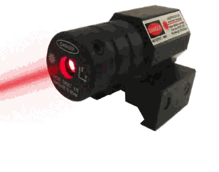 Laser with Picatinny Rail