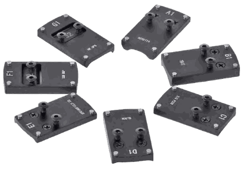 Red Dot Pistol Mount Base
