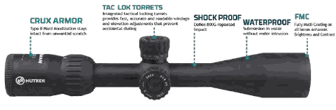 Nutrek Marksman 3-9x40 Riflescope, image 2