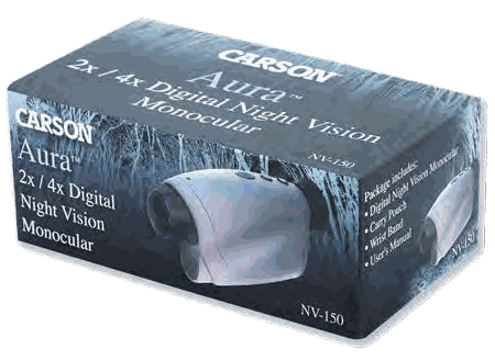Carson Aura NV-150 Digital Night Vision Monocular, image 2