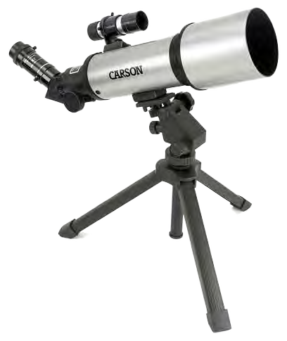 Carson Sky Runner Short Tube Wide-Angle Refractor Telescope