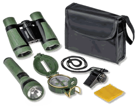 Carson HU-401 AdventurePak Kids Binocular Kit, image 2