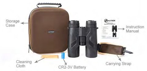 Nutrek RF11B Rangefinder Binoculars 10x42, image 4