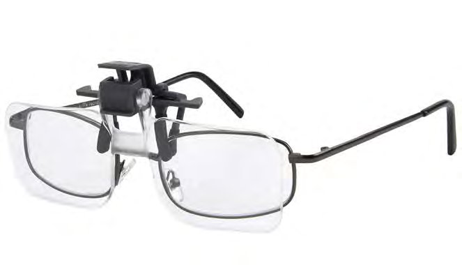 Carson Clip & Flip Clip-On Magnifying Lenses