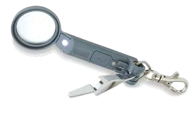 Carson Fish 'n Grip OD-88 Lighted Magnifier Tweezer