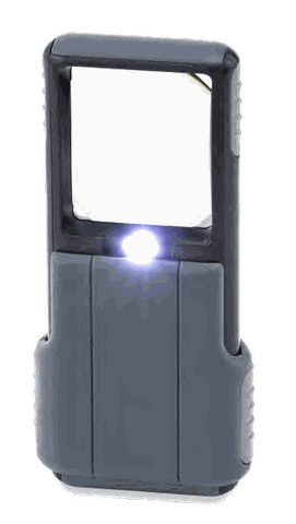 Carson MiniBrite PO-55 LED Lighted Pocket Magnifier