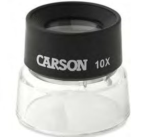 Carson LumiLoupe LL-10 10x Stand Magnifier