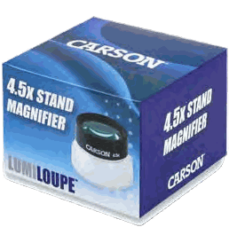 Carson LumiLoupe LL-55 4.5x Stand Magnifier, image 2
