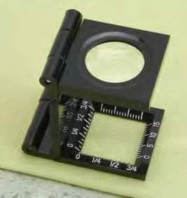 Carson LinenTest Metal Linen Test Magnifier, image 2