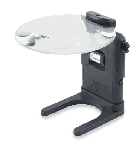 Carson HM-30 3-in-1 LED Hobby Magnifier