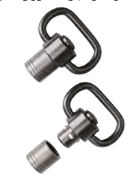 Heavy Duty QD Push Button Detachable Swivel with Base