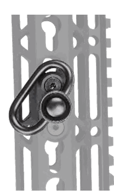 Sling Swivel with Mount for Handguard, image 3