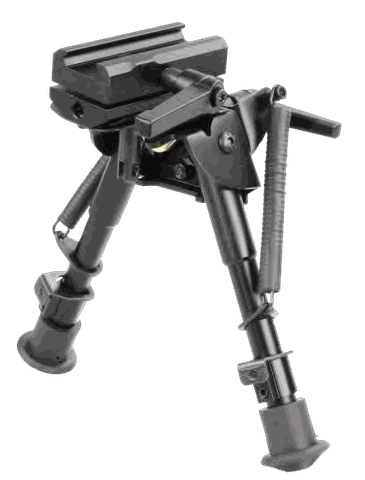 BPL Series Carbon Fibre Tilt Lever 360 Rotatable Pivot Bipod, image 2