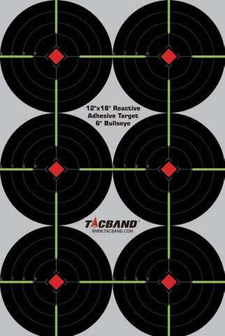 Tacband 12x18 in Reactive Adhesive Targets