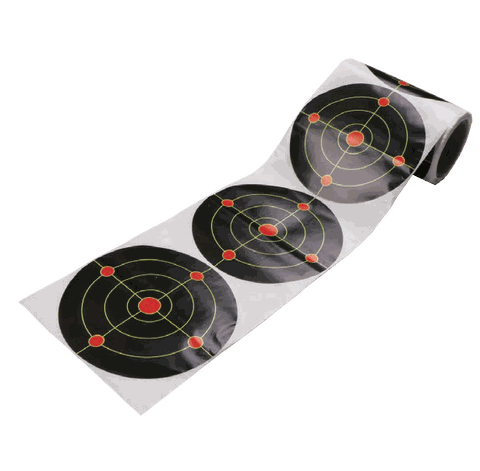 Reactive Roll-Format Adhesive Paper Targets