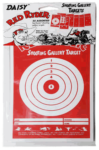 Daisy Red Ryder Shooting Gallery Targets