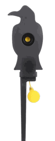 STS01 Raven Knock and Reset Metal Target with Pegging Spike
