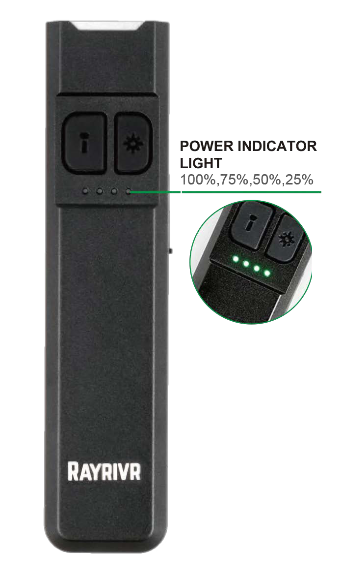 Rayrivr Indica FE07G Pocket Flashlight with Laser Point