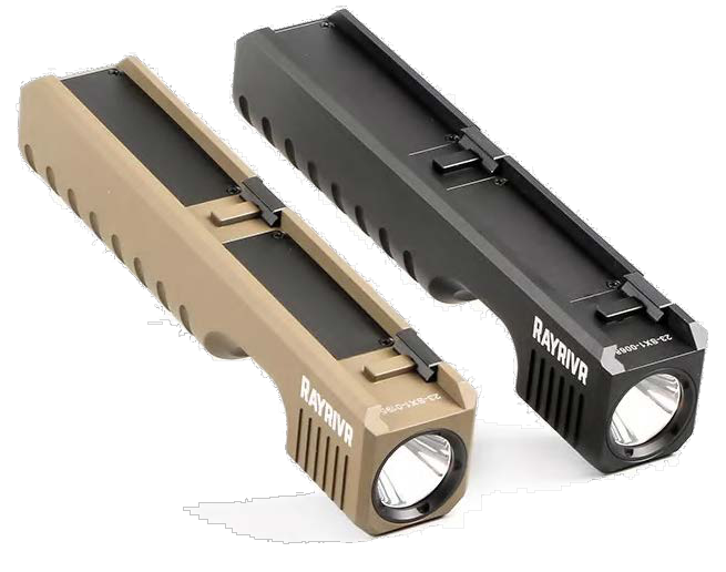 Rayrivr Strike X1 Picatinny and MLok Tactical Flashlight