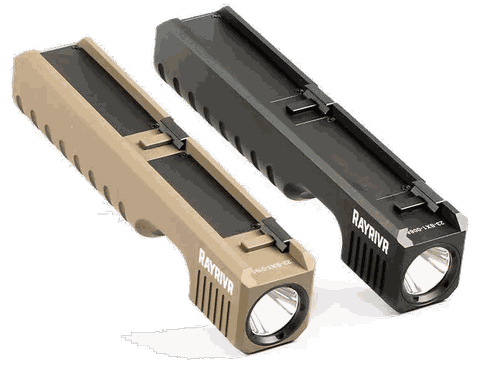 Rayrivr Strike X1 Picatinny and MLok Tactical Flashlight