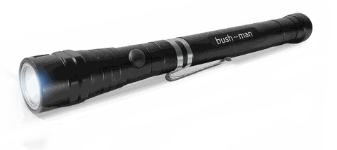 Bushman Telescopic Magnetic Extendable Flashlight