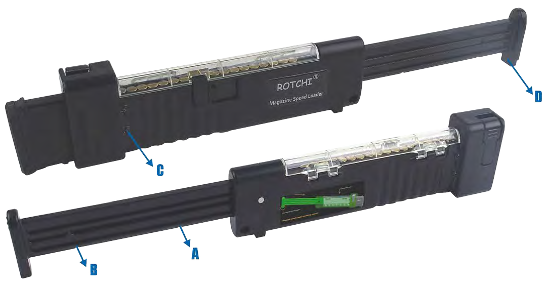 Rotchi Plastic Magazine Speed Loader for AR15 (20 Count)