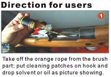 Rotchi Circular Gun Rope Cleaner 2 in 1, image 2