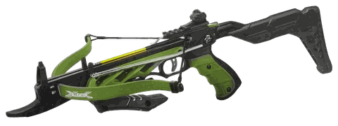 Alligator Self-Cocking Pistol Recurve Crossbow with Adjustable Stock