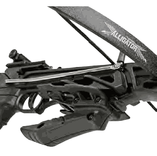 Alligator Self-Cocking Pistol Recurve Crossbow, image 4