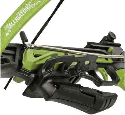 Alligator Self-Cocking Pistol Recurve Crossbow, image 3