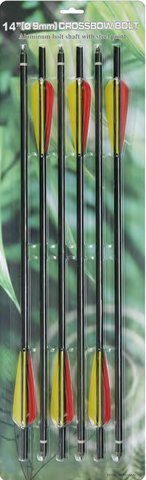 Aluminium Crossbow Bolts with Steel Point 6 Pack, image 5