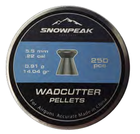 Snowpeak Wadcutter Pellets 5.5 mm