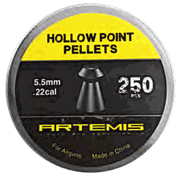 Artemis Hollow Point Pellets 5.5 mm