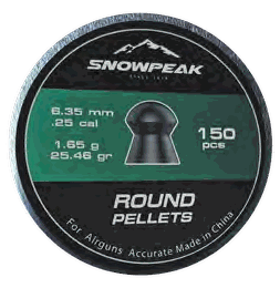Snowpeak Round Pellets 6.35 mm