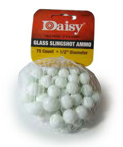 Daisy Glass Slingshot Ammo 1/2 in