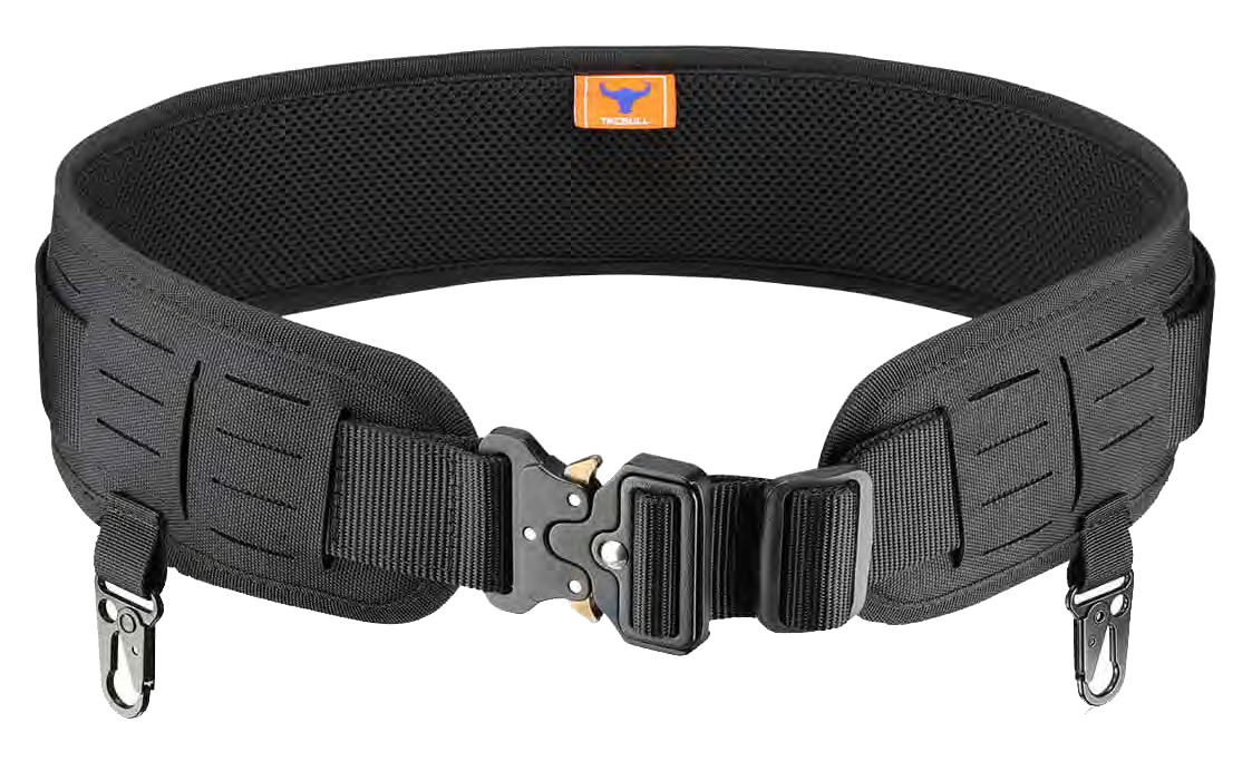 Tacbull Tactical Battle Belt with Laser-Cut MOLLE System