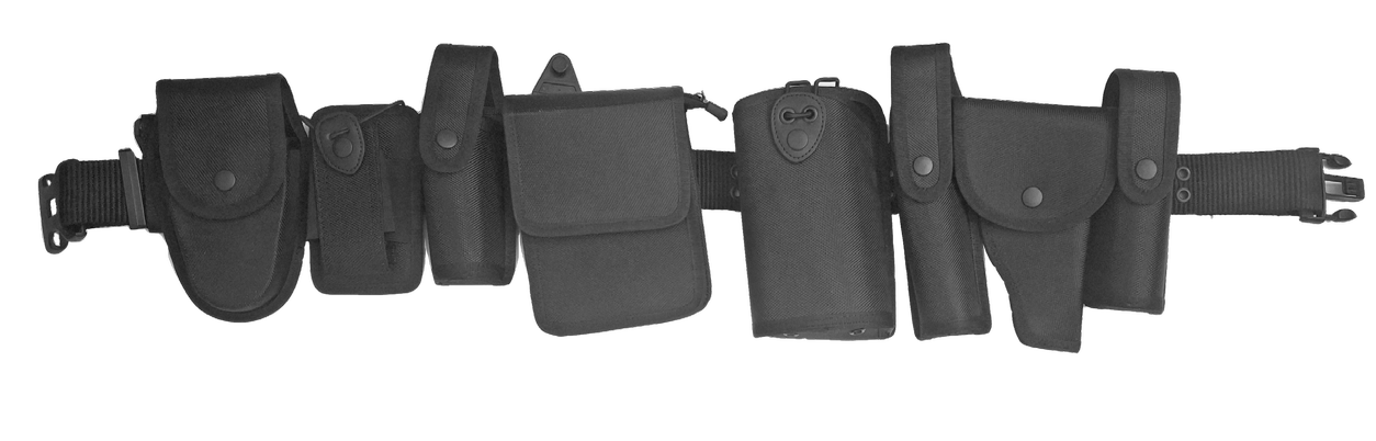 Heavy Duty Tactical Pouch Belt with Various Pouches