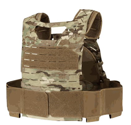 Tacbull Jungle Frog Camouflage Tactical Plate Carrier, image 3