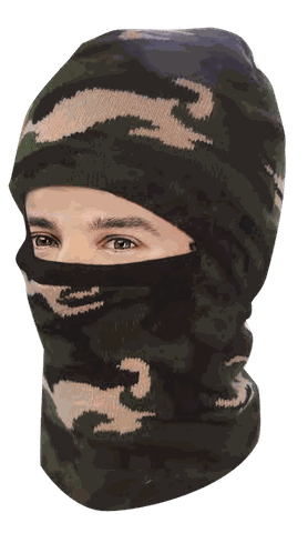 Cotton Camo Balaclava, image 2