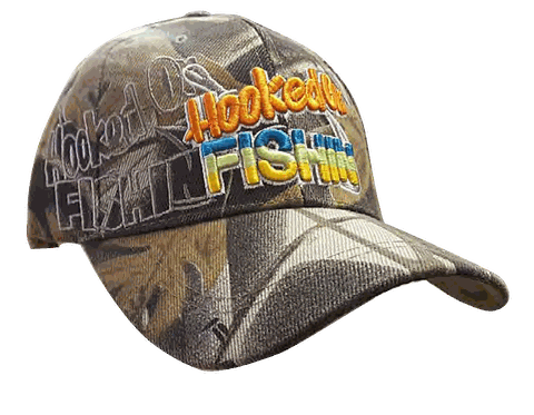 Hooked on Fish Autumn Camo Cap