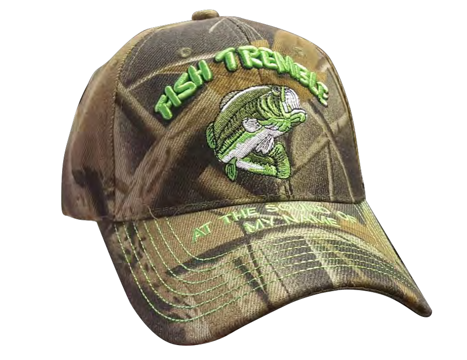 Fish Tremble Autumn Camo Cap