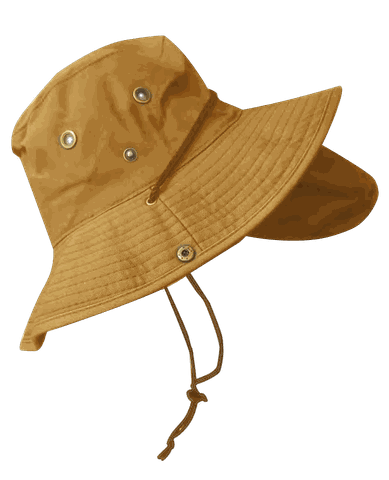 Fisherman Cotton Hat with Backflip, image 2