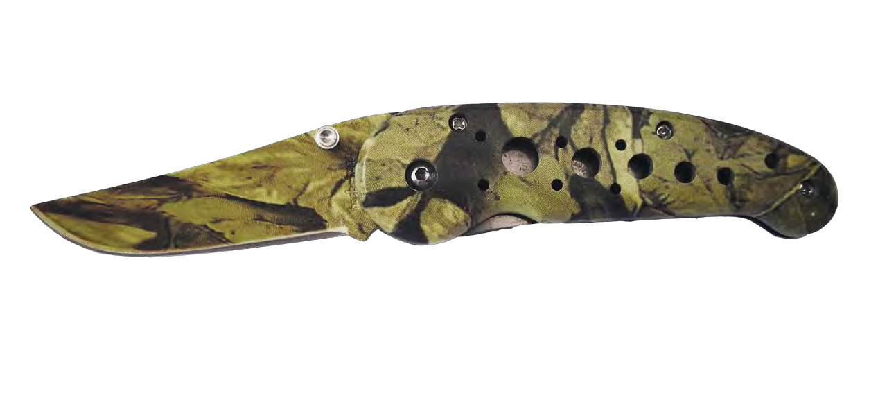 Autumn Mossy Folding Knife