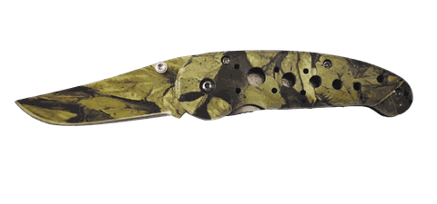 Autumn Mossy Folding Knife