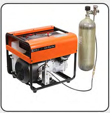 New Warrior Luxury Double Cylinder High Pressure Air Compressor
