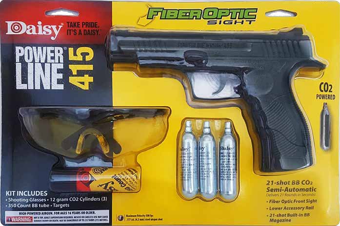 Daisy Powerline 415 CO2 Air Pistol Kit