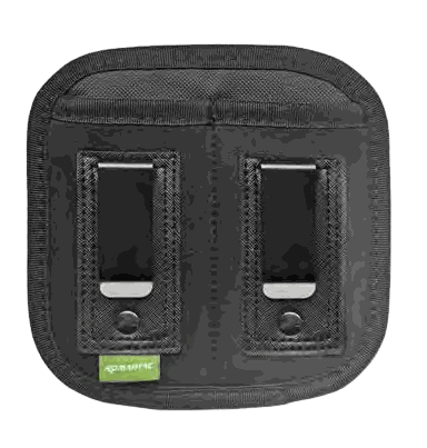 IWB Neoprene Double Mag Pouch With Metal Clip